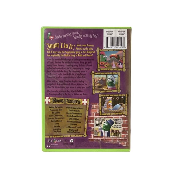 VeggieTales Duke & the Great Pie War A Lesson in Loving Your Family DVD - Picture 2 of 4